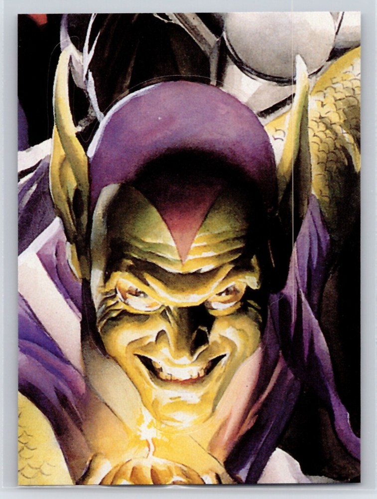 GREEN GOBLIN 2008 Marvel Heroes Panini Preziosi Collection Sticker #14