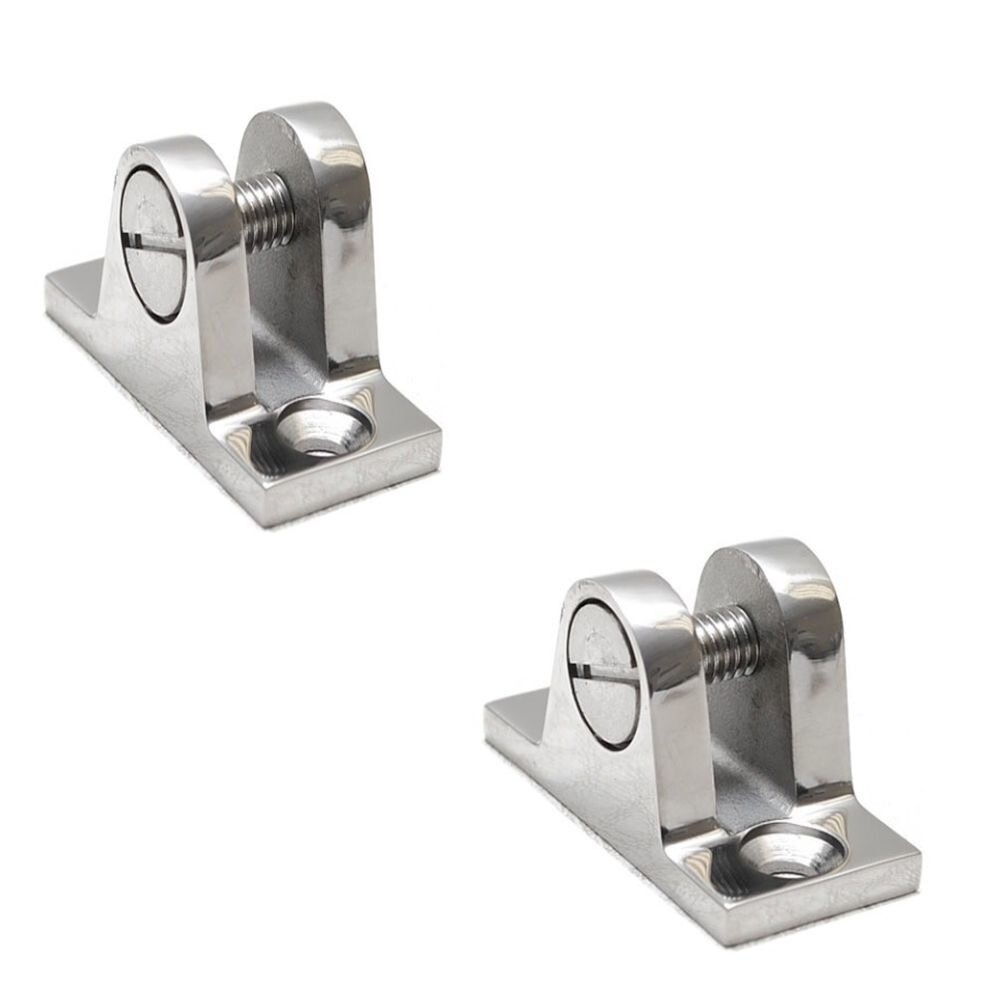 Whitecap Boat Deck Hinges 6108C | Heavy Duty Stainless Steel (Pair)