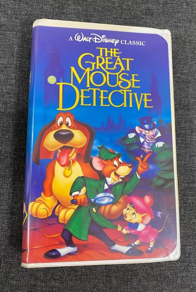Walt Disney Classic Black Diamond The Great Mouse Detective VHS Classics 1360
