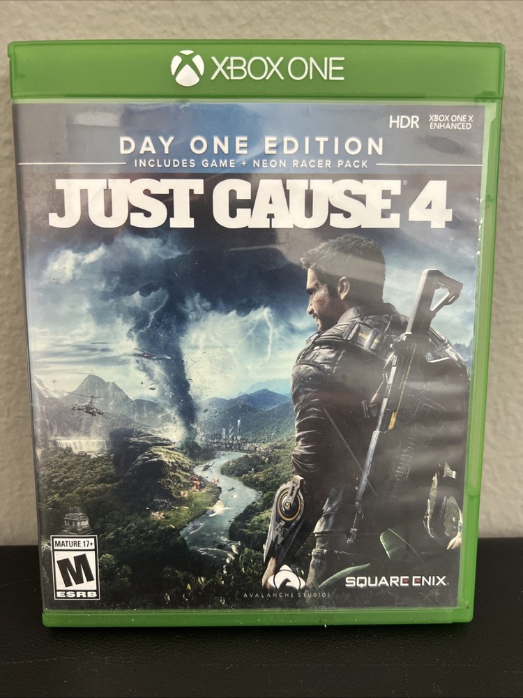 Just Cause 4 Day One Edition (Microsoft Xbox One, 2019) - Tested & Working