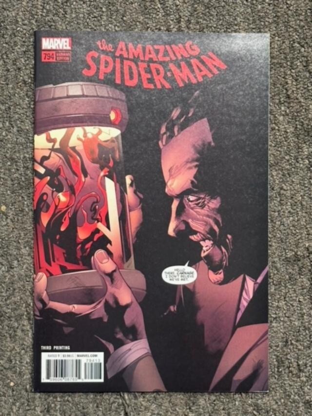 Amazing Spider-Man 794 Variant 3rd Printing Marvel Comics