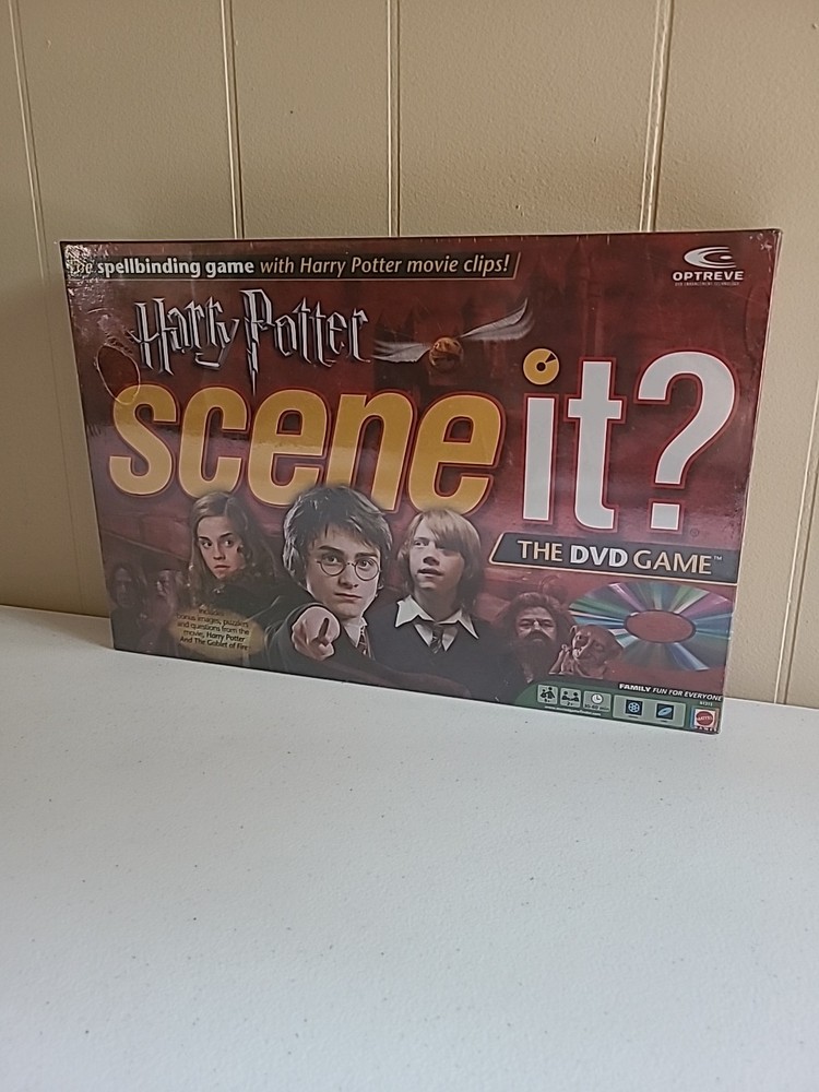 Harry Potter Scene It? The DVD Game First Edition 2005 DVD Board Game New Sealed