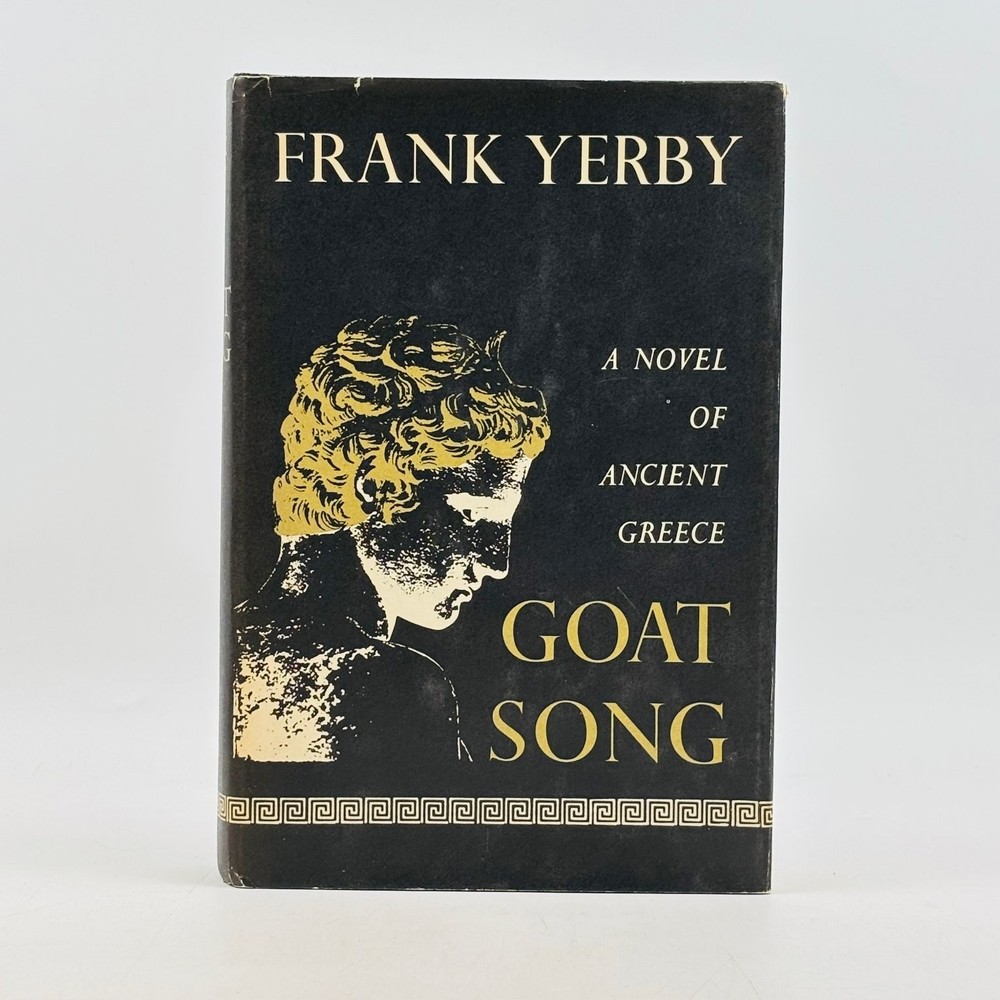 Goat Song Frank Yerby 1967 Ancient Greece Historical Fiction Dial Press