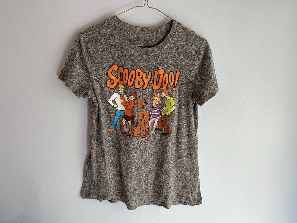 Scooby Doo! T Shirt  Short Sleeve Size M Gray