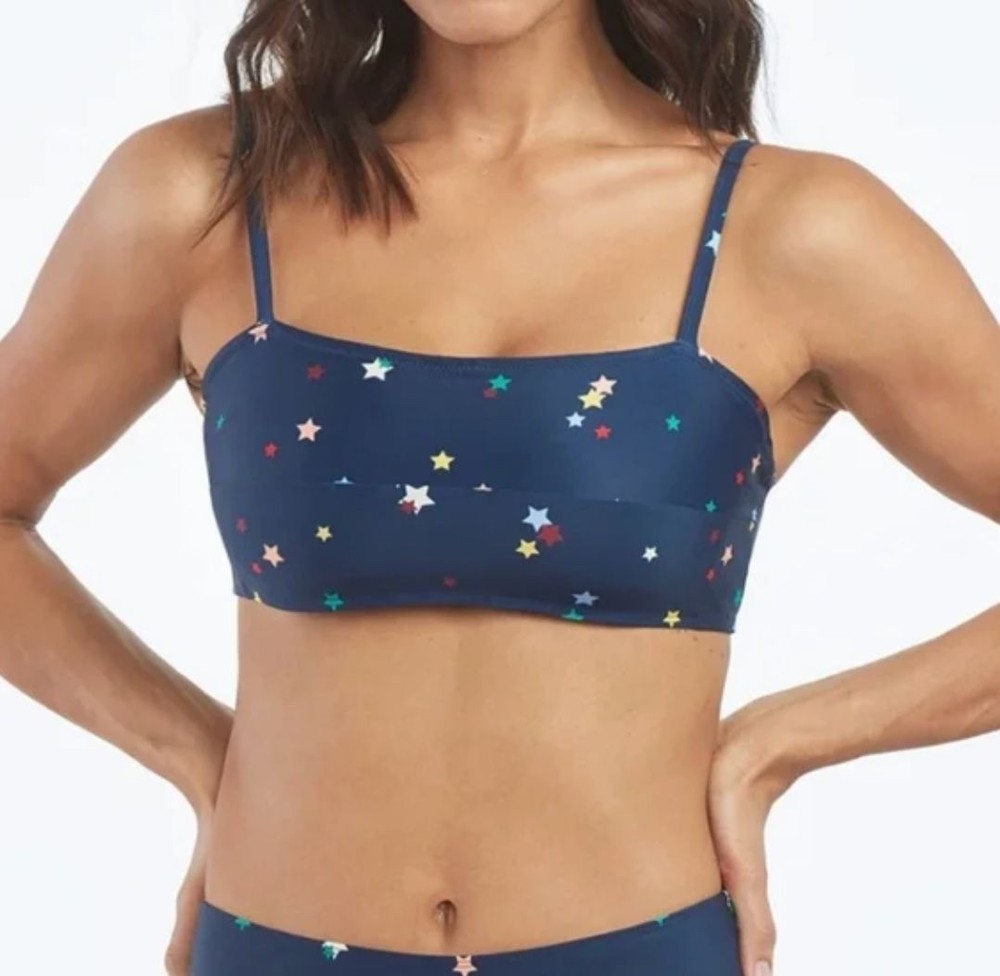 Summersalt The Oasis Scattered Stars Bikini Top Size 6