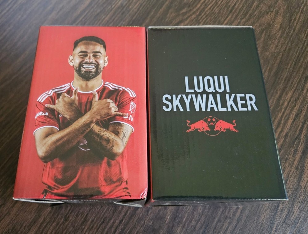 Luqui Skywalker BobbleHead. Star Wars Night Red Bull - 2 Figure Lot - Free Ship