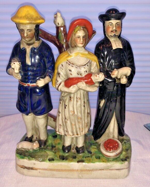 Staffordshire Figurine Mid-Late 1800's (?)
