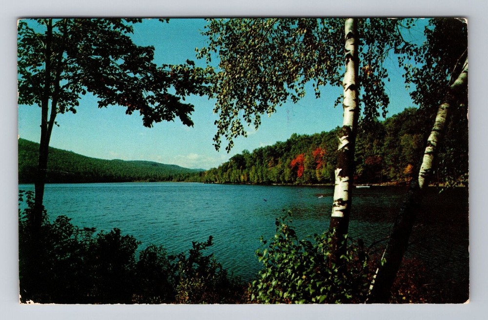 North Lawrence NY-New York, Scenic General Greetings, Vintage c1967 Postcard