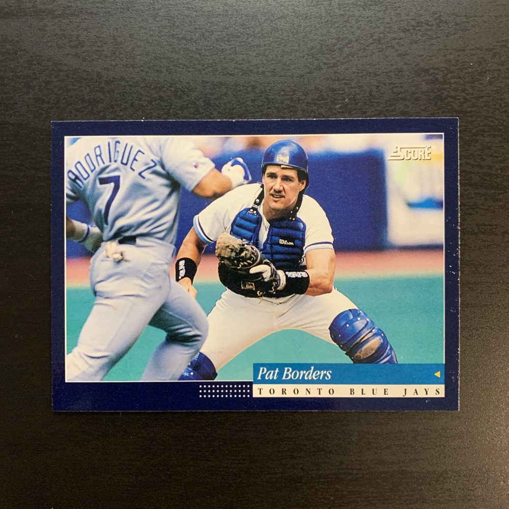 1994 Score Pat Borders Toronto Blue Jays #343