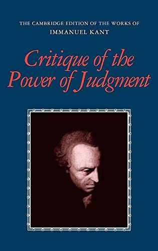 Critique of the Power of Judgment (The - Hardcover, by Kant Immanuel - Good