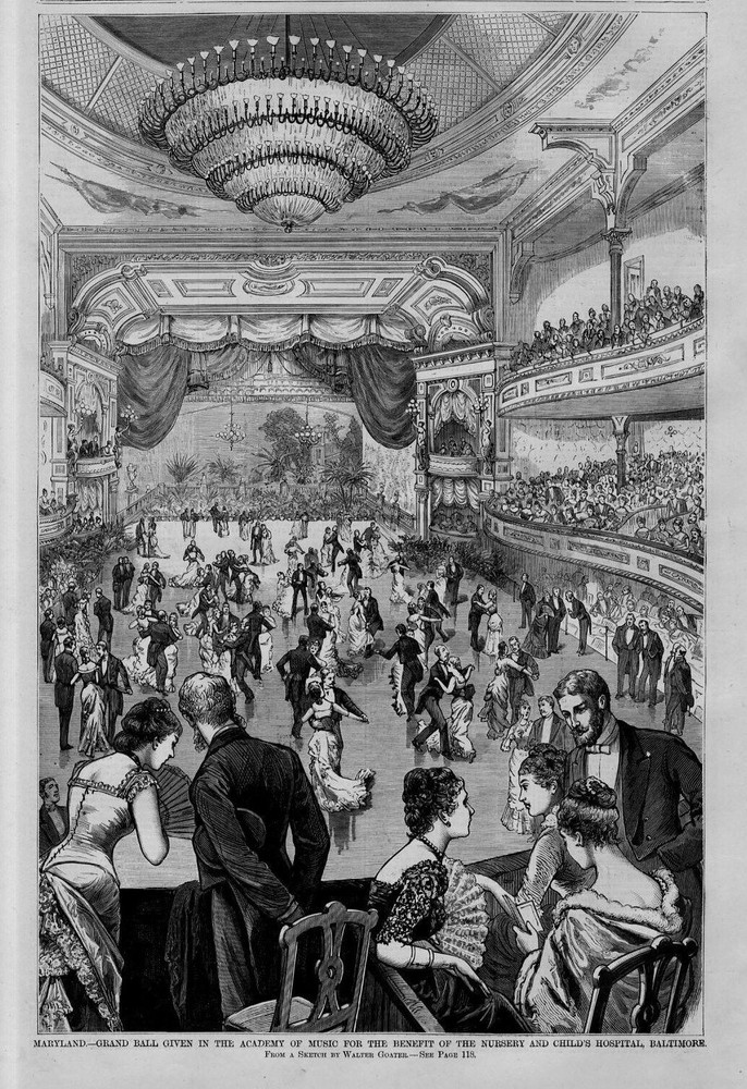 ACADEMY OF MUSIC GRAND BALL DANCE BENEFIT FOR THE NURSERY AND CHILDRENS HOSPITAL-image