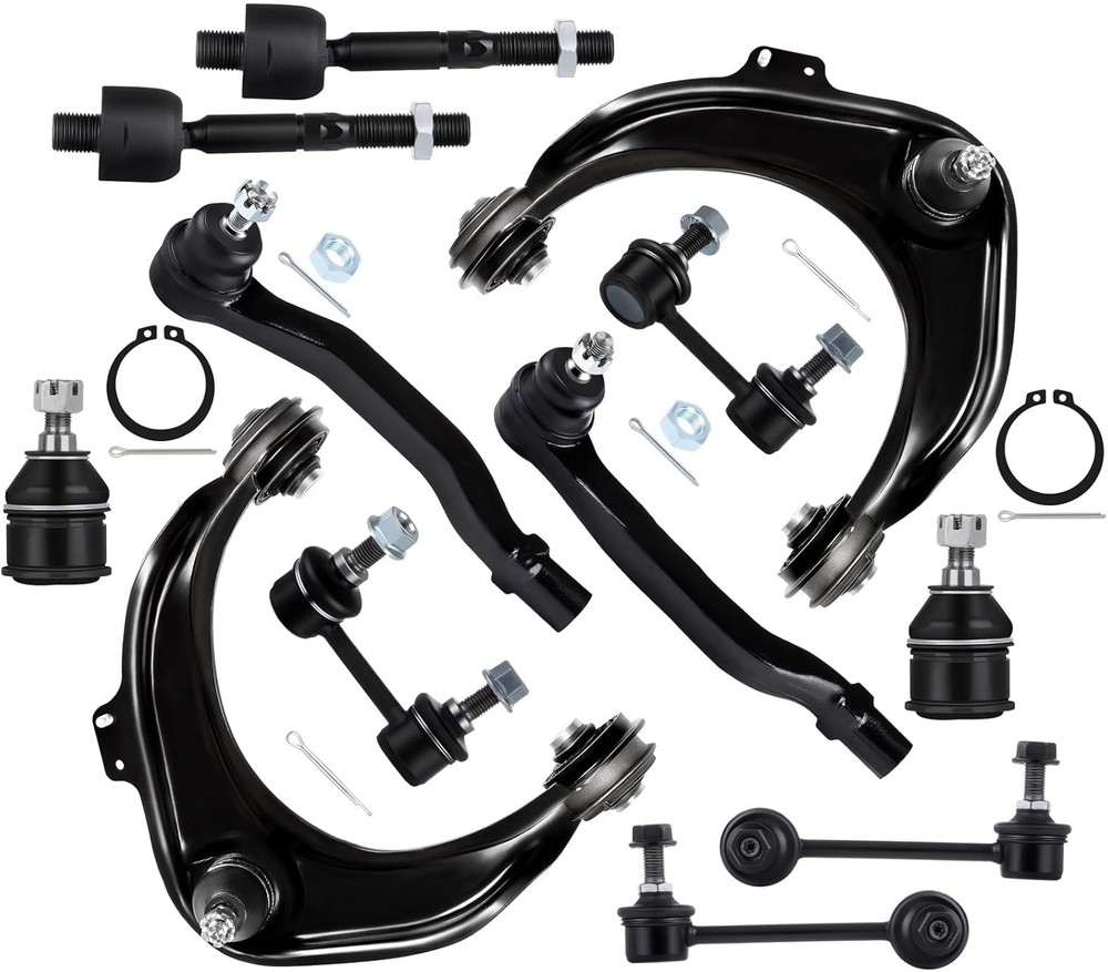 12pcs Suspension Kit 2 Upper Control for 1998 1999 2000 2001 2002 Honda Accord