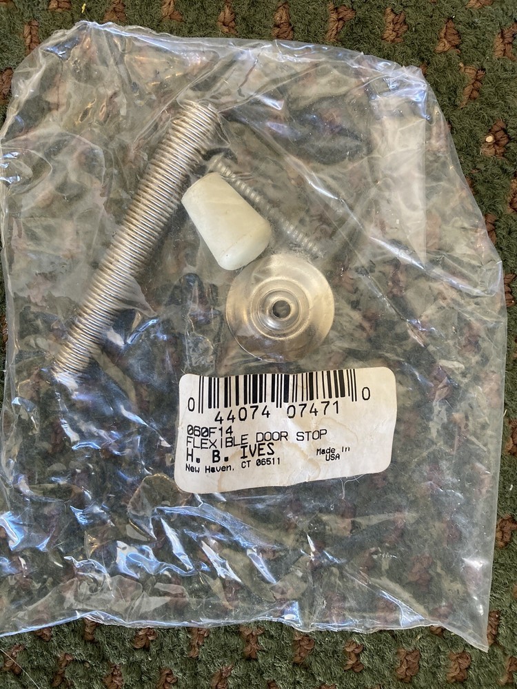 Schlage Ives 060F14 Flexible Door Stop Pack 2-Piece