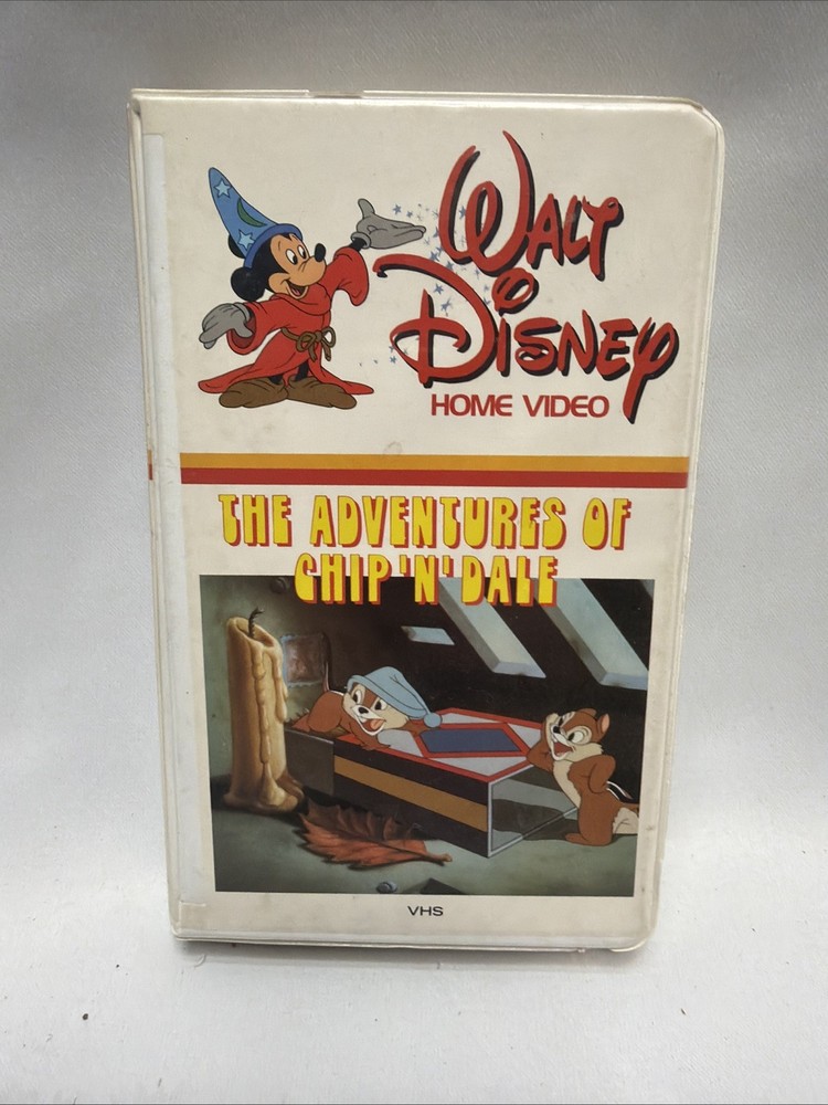 Vintage Adventures of Chip ‘N’ Dale (VHS, 1983)Clamshell Case