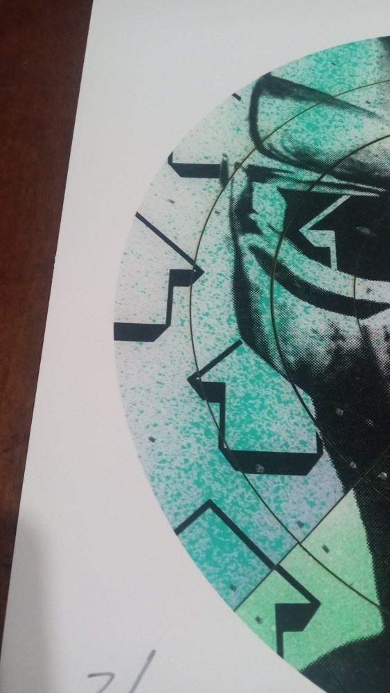 MF DOOM by ABOVE PRINT ART 1XRUN SOLD OUT 2/65 RARE! ghostface dilla rza lamar