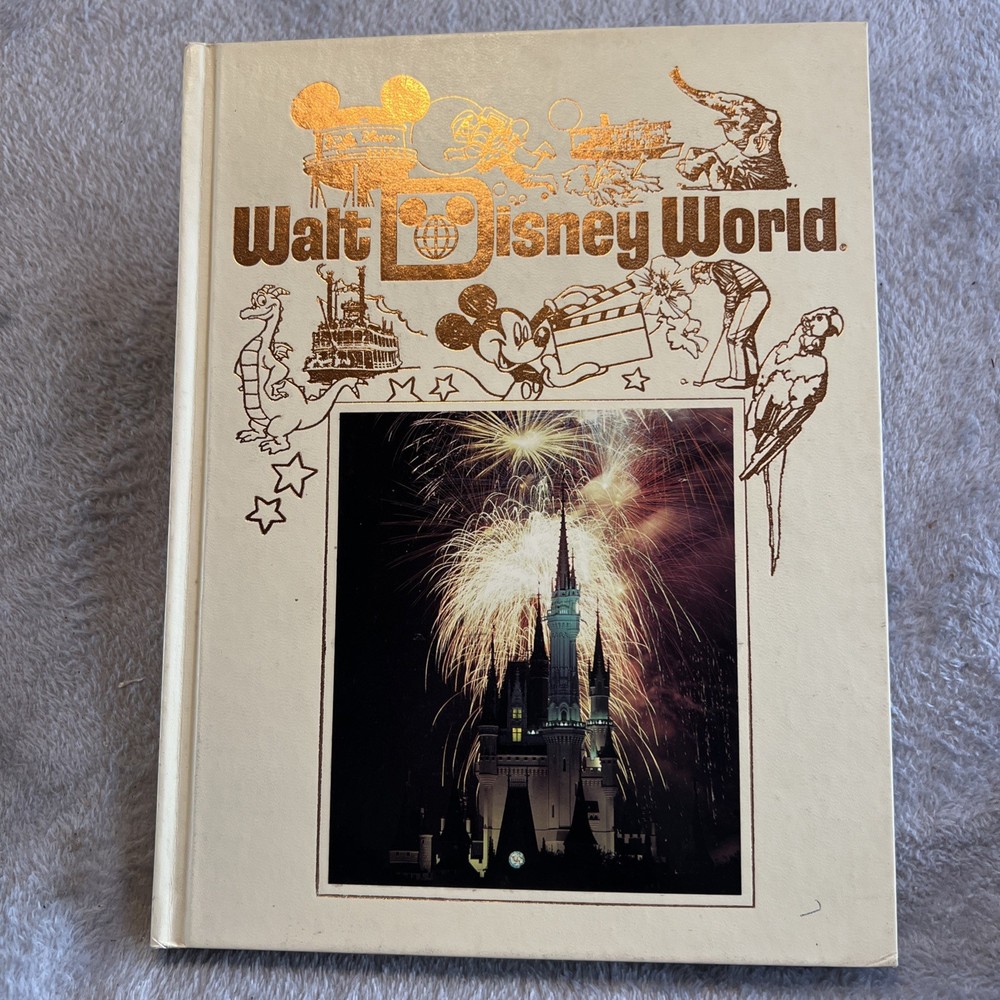 Vintage Walt Disney World Souvenir Book (1989, Hardcover)