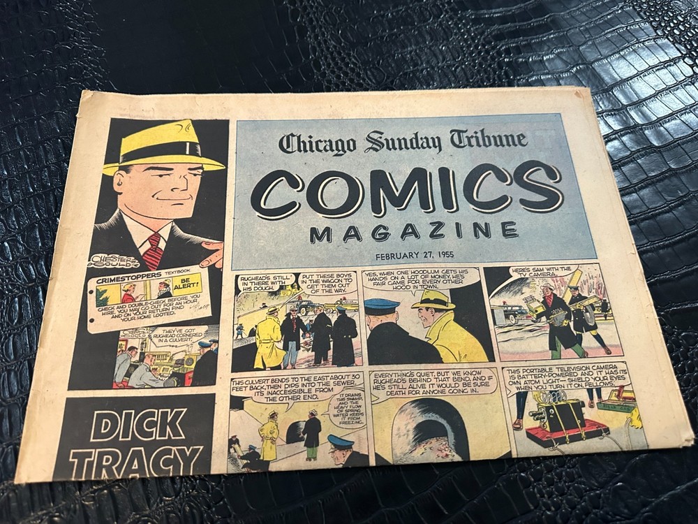 FEBRUARY 27 1955 CHICAGO TRIIBUNE Sunday Newspaper Comic Section (JMH)