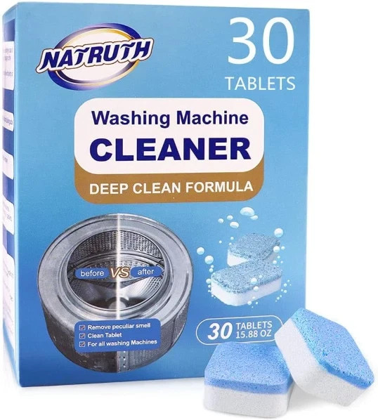 Splash Spotless Washing Machine Cleaner for HE Top Load Washers Deep Cleaning Action