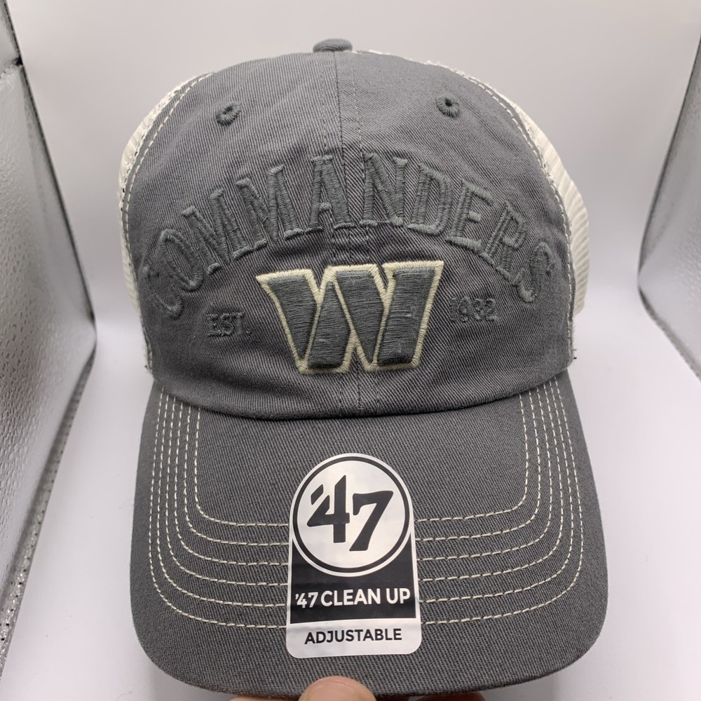 NWT Washington Commanders NFL Riverbank Clean Up Adjustable Football Team Hat