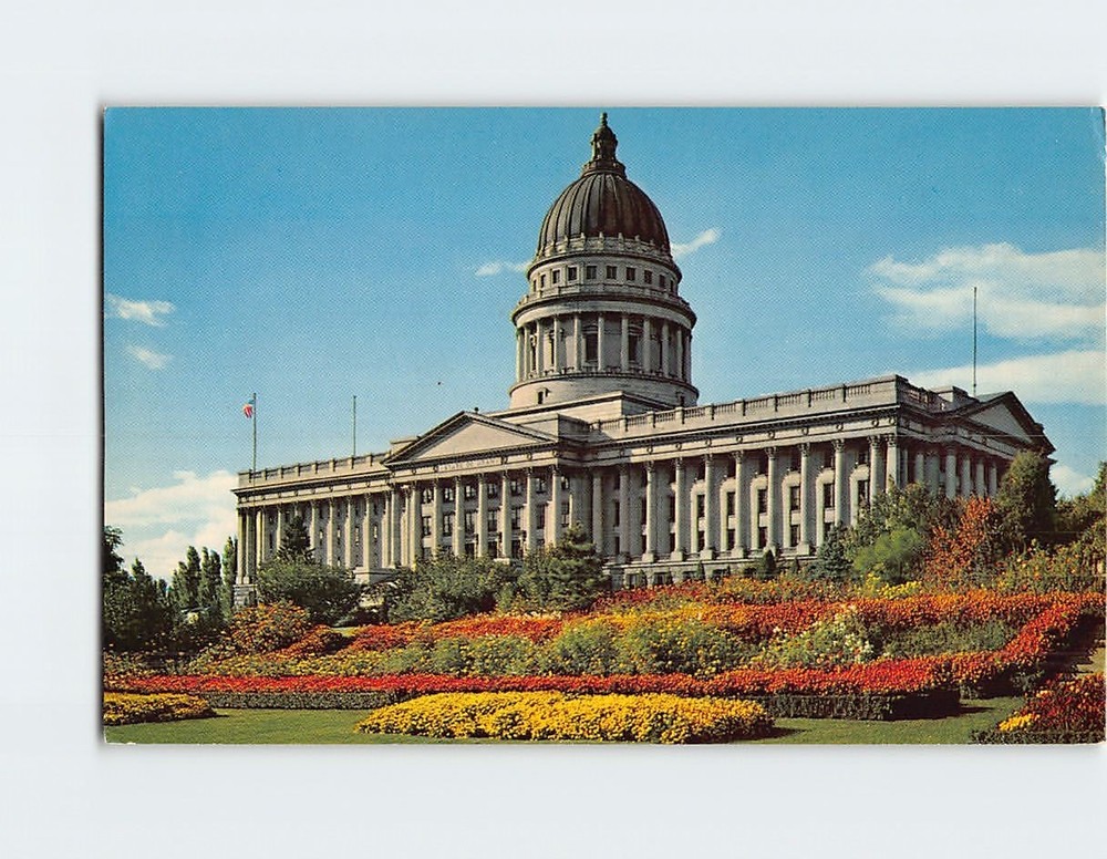 Postcard State Capitol Salt Lake City Utah USA