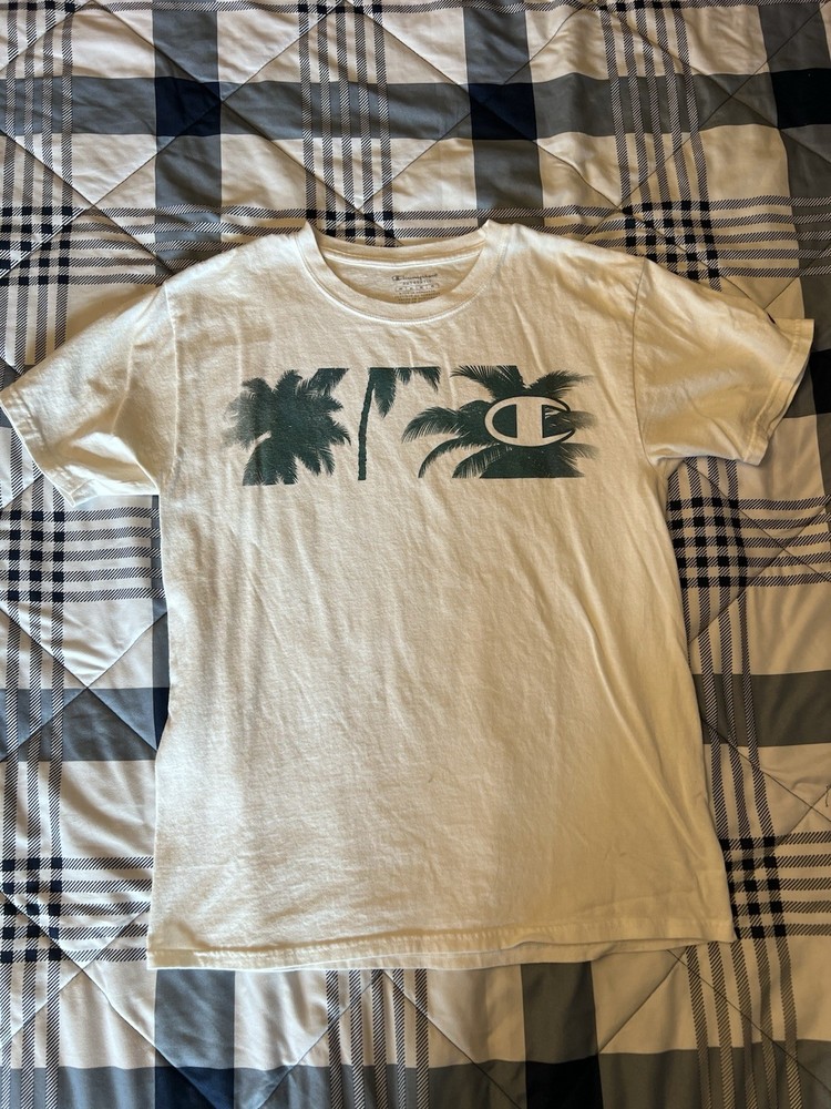 Champion Men’s T-shirt Size : M White