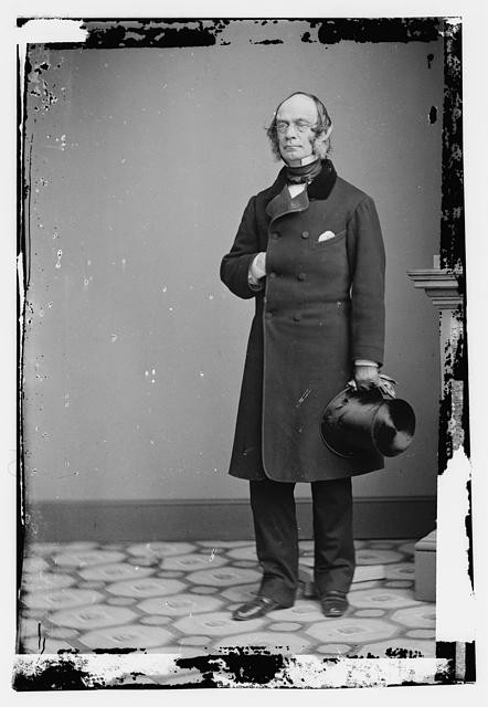 Photo:Judge Augustus Schell Portrait 1850s Supreme Court Judicial Officer
