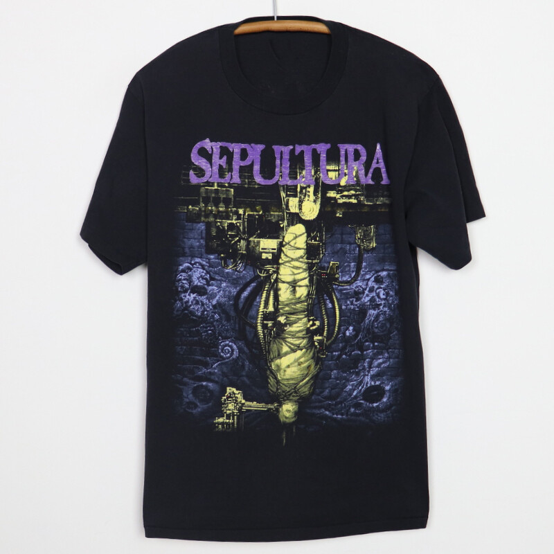 New Sepultura Chaos AD purple Black Short Sleeve Men All Size Shirt