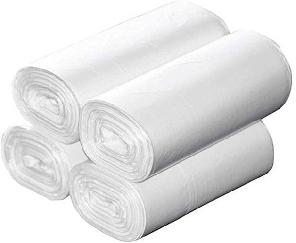 Middle Kitchen Trash Bags 30 Liter 200 Counts 4rolls 21.6 x 23.6 inch Clear
