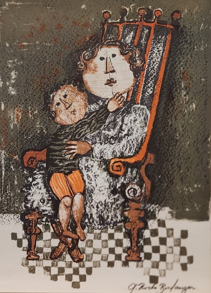 GRACIELA RODO BOULANGER - Original Lithograph - Signed in the Plate!