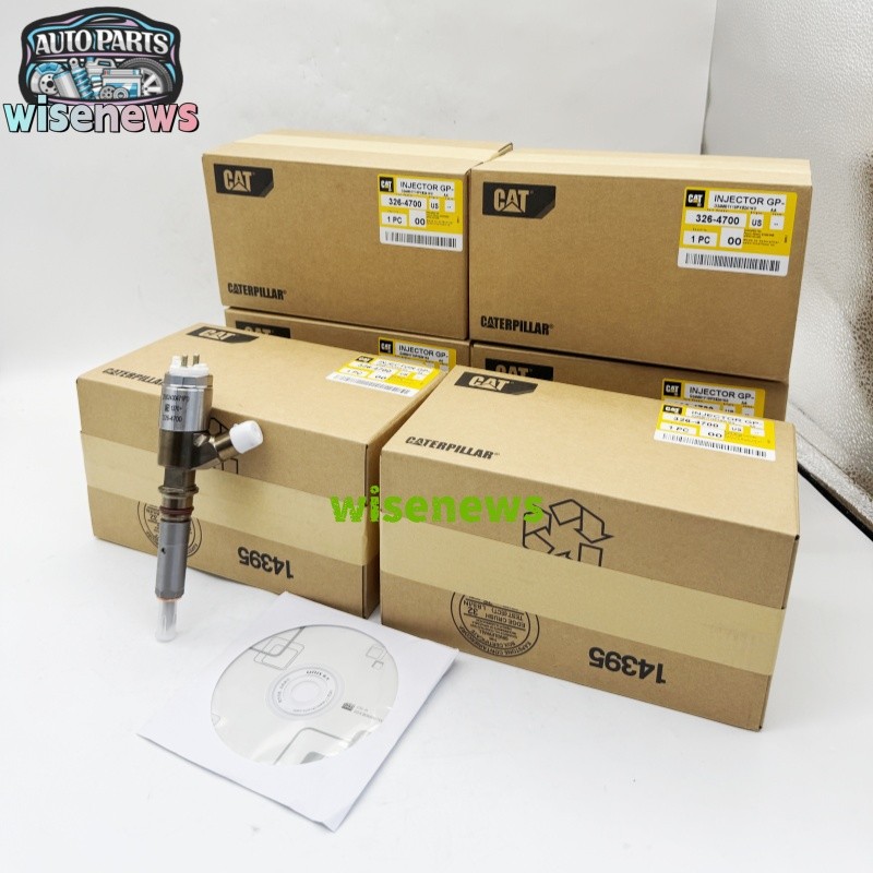 6x 3264700 Diesel Fuel Injector Caterpillar C6 C6.4 Engine CAT320D Excavator New