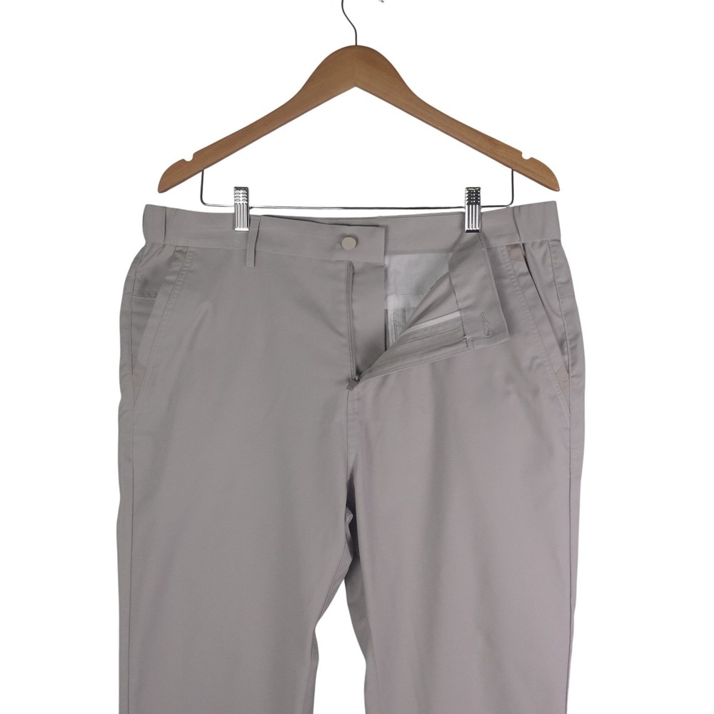 Jack Archer Gray Jetsetter Performance Stretch Pants Mens 34x32 Gray Travel Golf