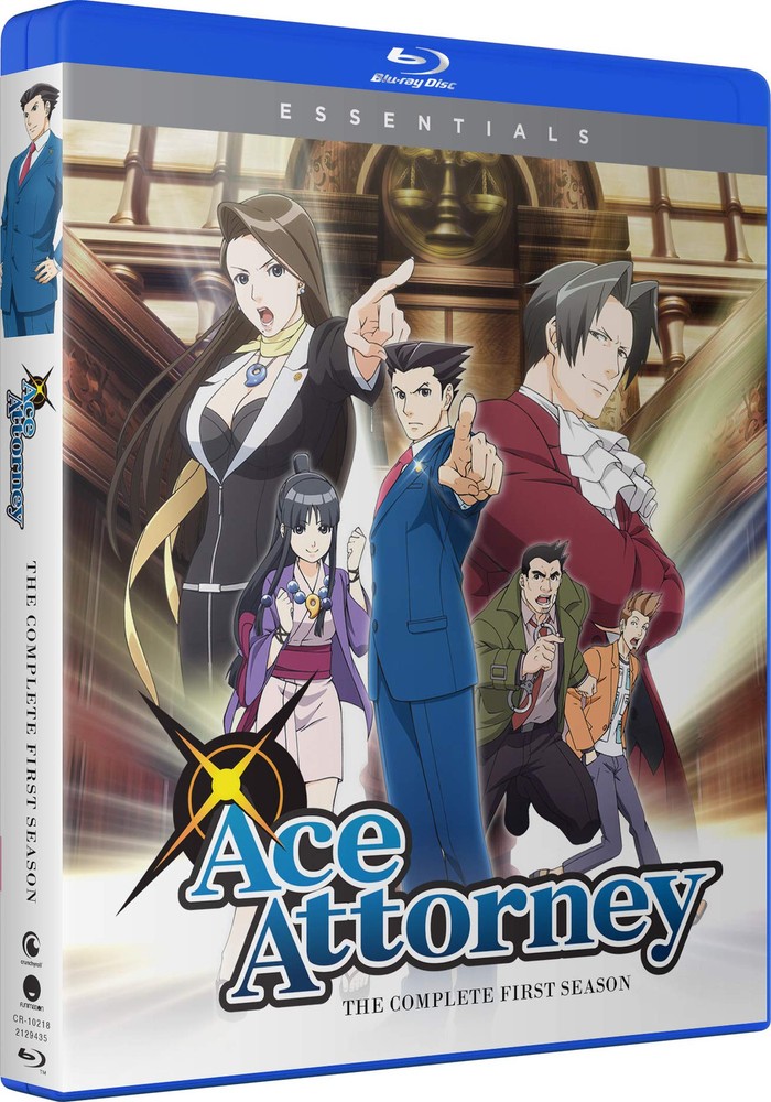 Ace Attorney - Complete Season 1 - Essentials (Blu-ray) Eric Vale Lindsay Seidel