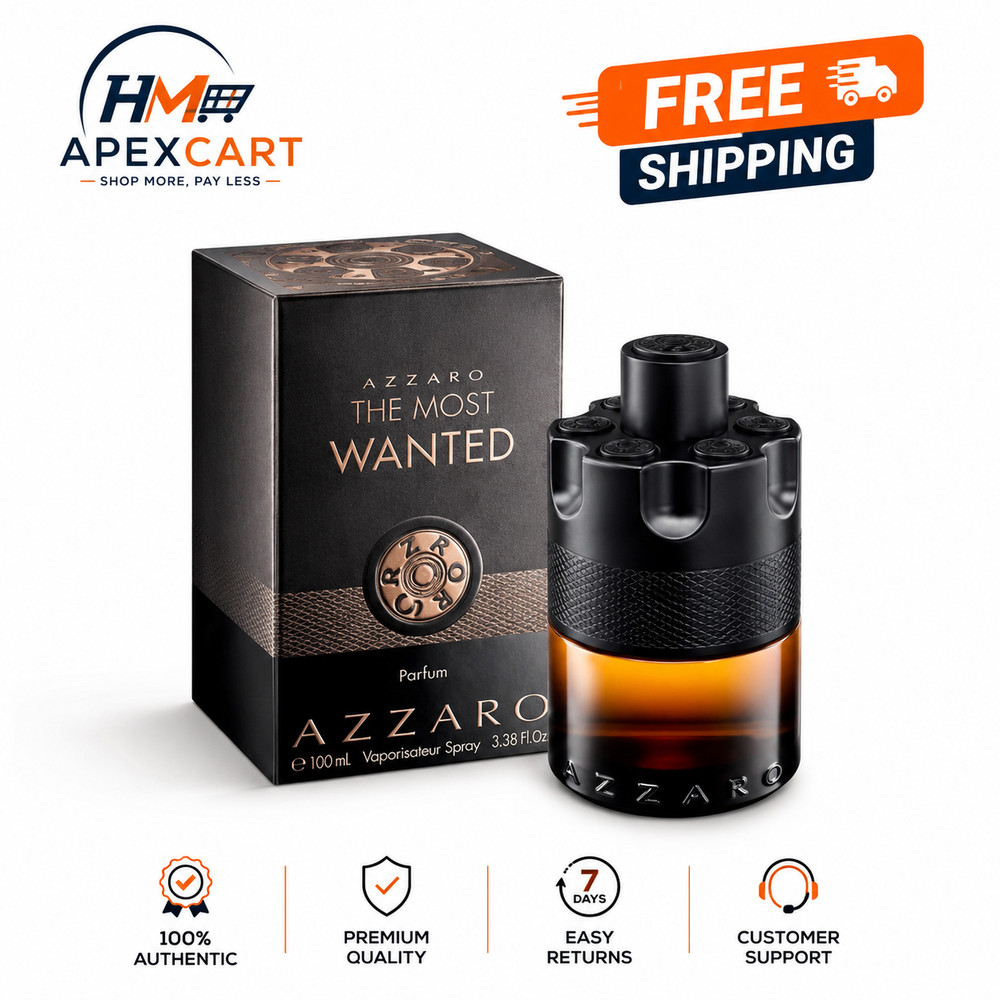 Azzaro The Most Wanted Parfum Men 3.4oz 100mL Spray NEW IN BOX Free Shipping