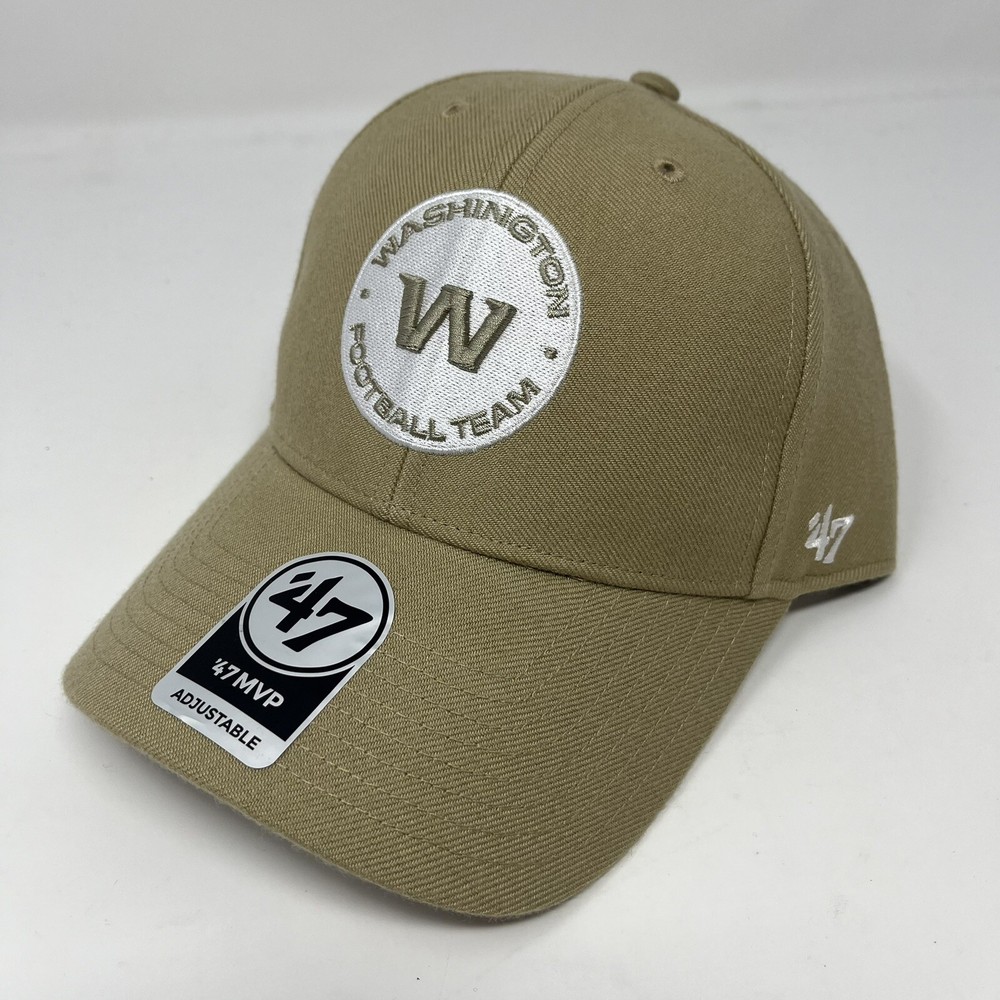 47 Brand NFL Washington Football Team Beige Adjustable Strapback Cap for Men