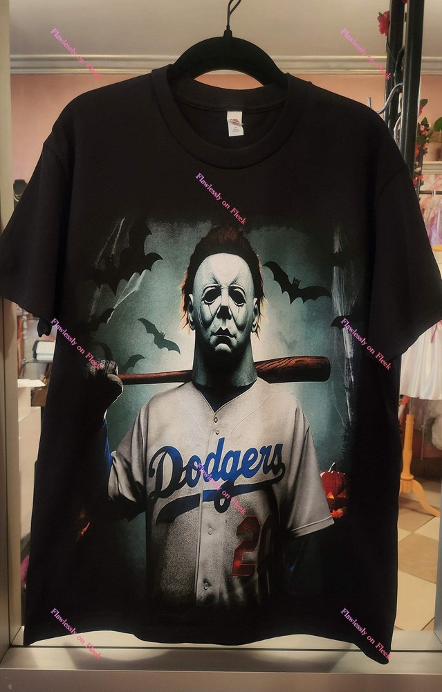 Michael Myers Baseball Graphic T-Shirt