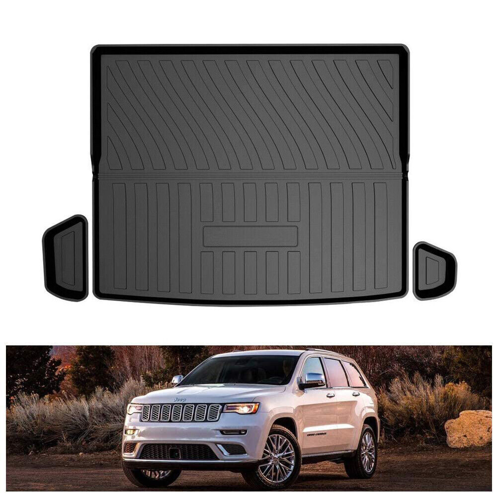Cargo Trunk Liner Tray Floor Mats TPO Waterproof for 2014-2023 Jeep Cherokee