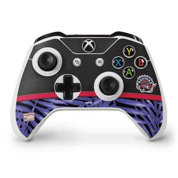 NBA Toronto Raptors Xbox One S Controller Skin - Toronto Raptors Retro Palms