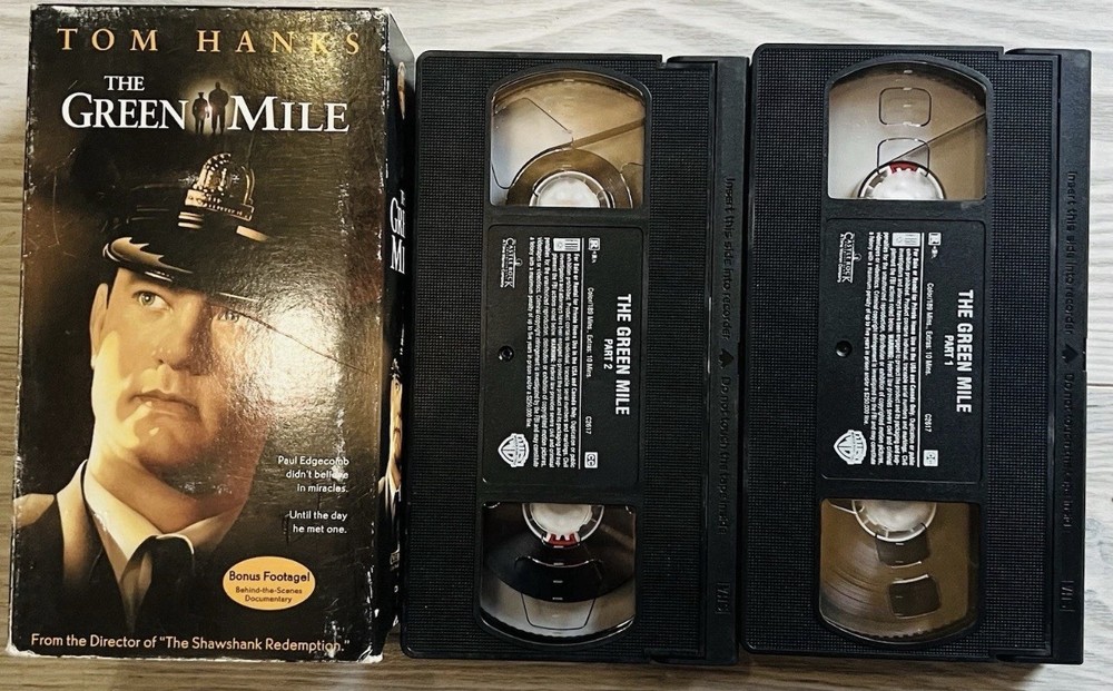 The Green Mile (VHS, 2000, 2-Tape Set)