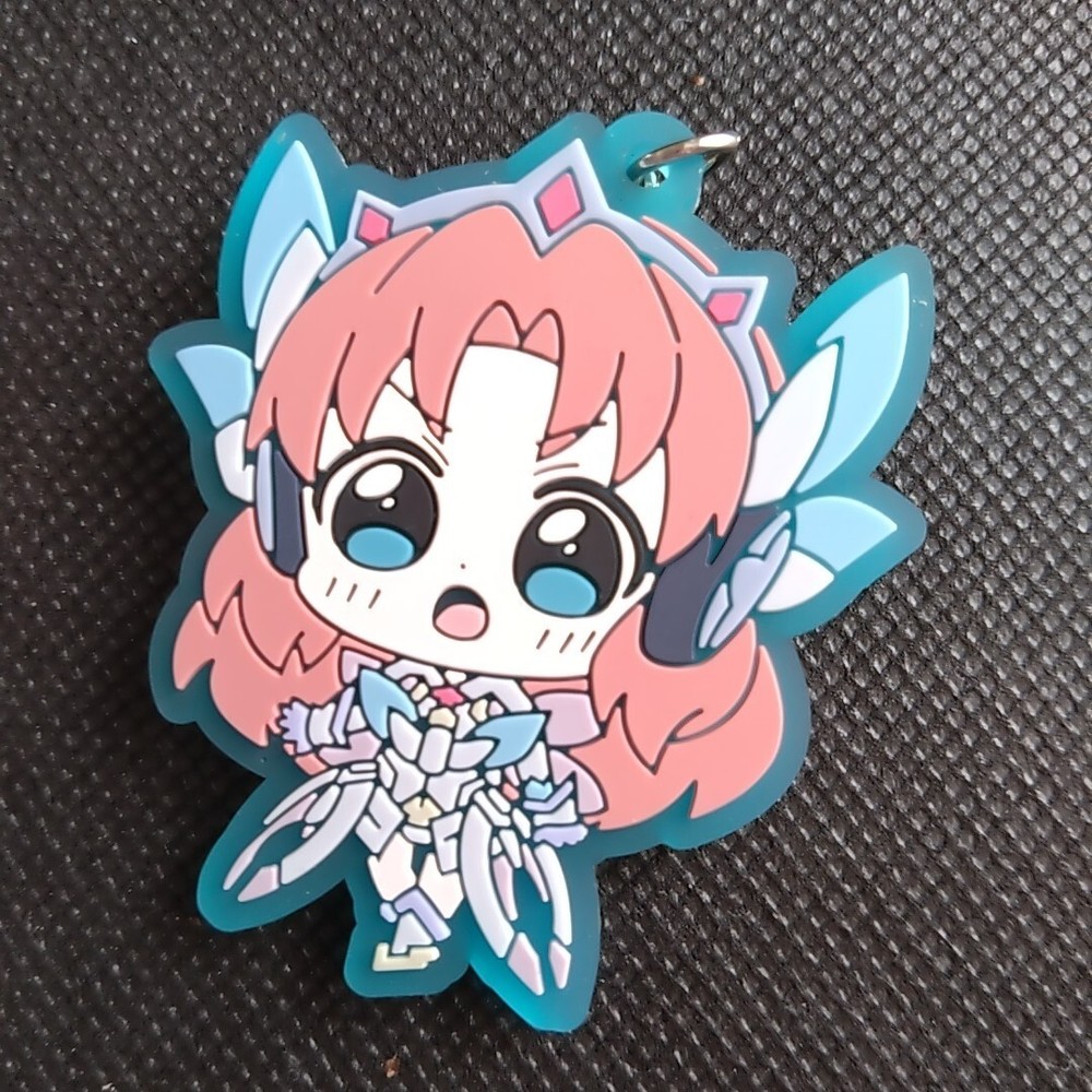 Serena Cadenzavna Senki Zesshou Symphogear RUBBER KEYCHAIN Mascot Anime Strap