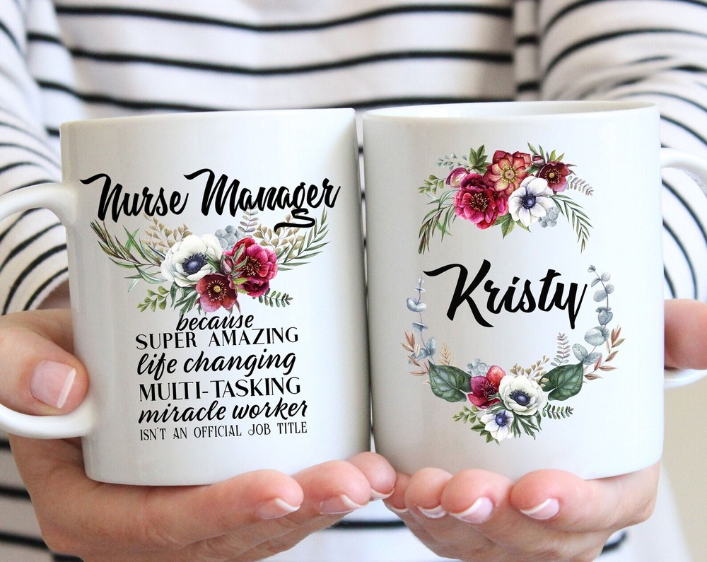 Personalized Nurse Manager Gift For Women L Retirement Thank You Appreciation