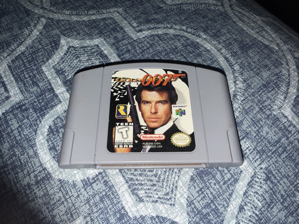 GoldenEye 007 Nintendo 64 N64 Authentic OEM Tested & Working James Bond