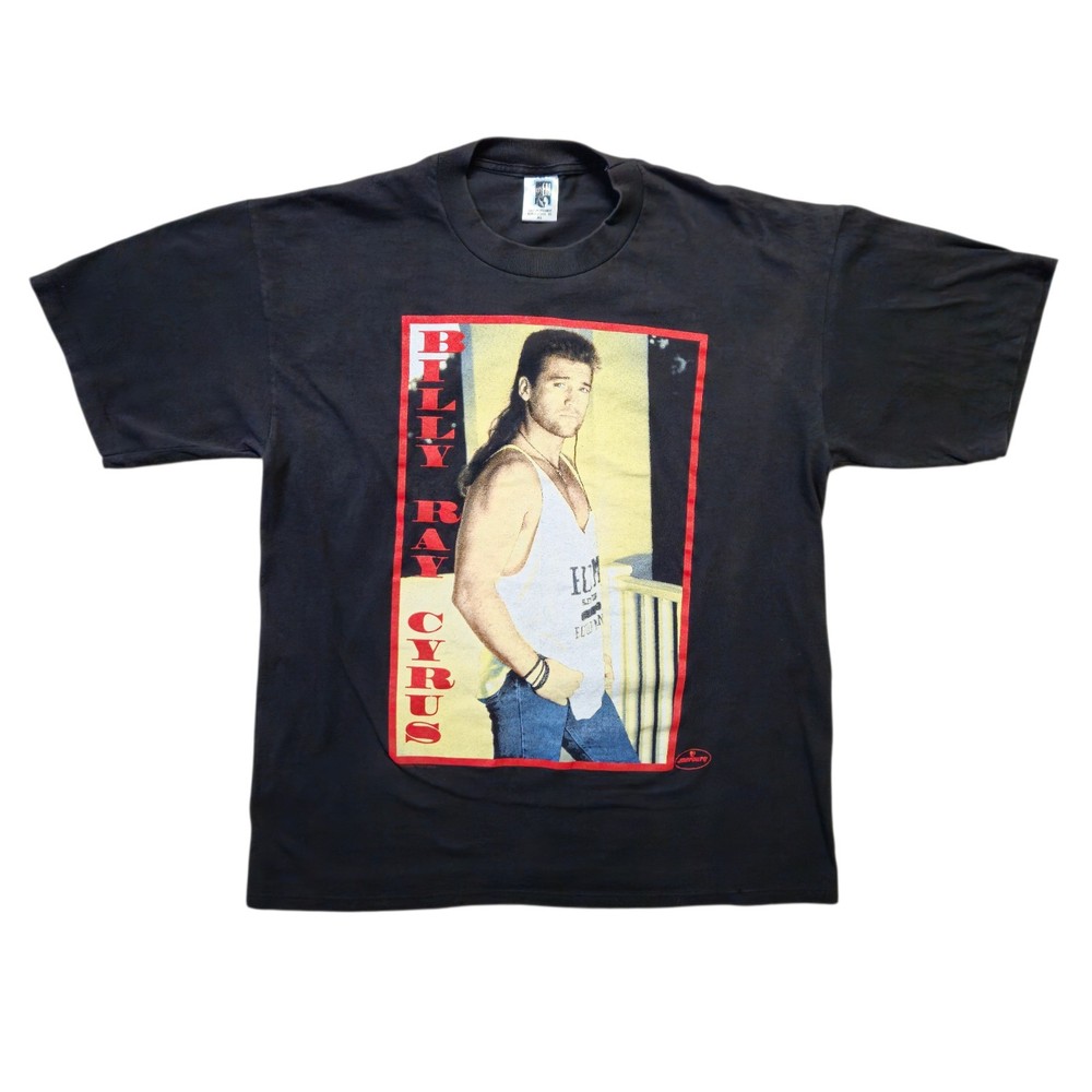 Vintage Billy Ray Cyrus 1993 Tour T Shirt Single Stitched Double Sided XL