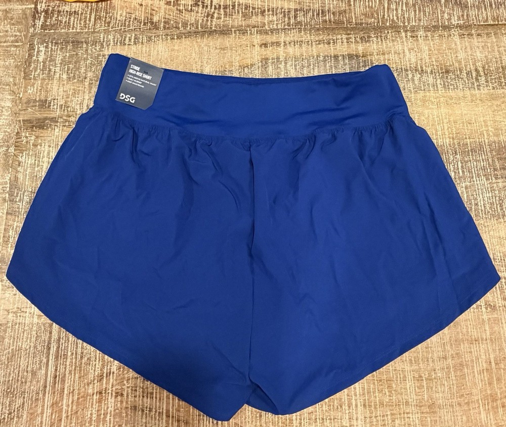 DSG Woman’ XL Blue Stride High Rise Short NWT MRSP $28