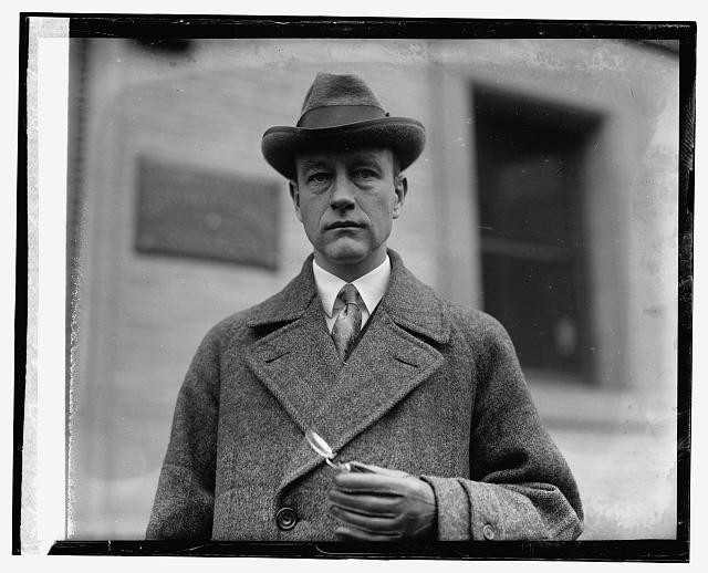Photo:Roy Chapman Andrews Portrait in Hat and Overcoat 1923