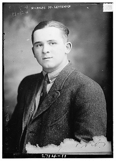Photo:Nicholas M. Lettunich Portrait 1910s Bain News Service