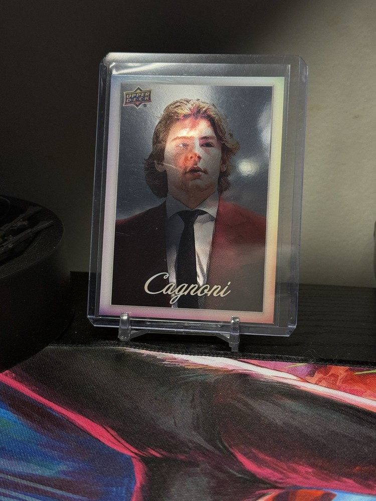 2025-26 Upper Deck Series 2 Incarnations Luca Cagnoni San Jose Sharks