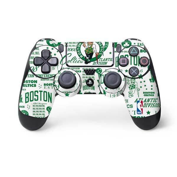 NBA Boston Celtics PS4 Controller Skin - Boston Celtics Historic Blast