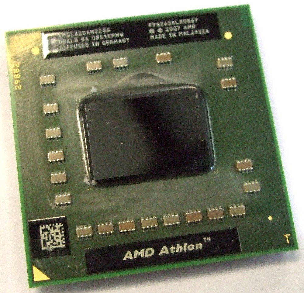 AMD Athlon 64 X2 QL-62 Dual-Core Mobile Processor Socket S1 AMQL62DAM22GG