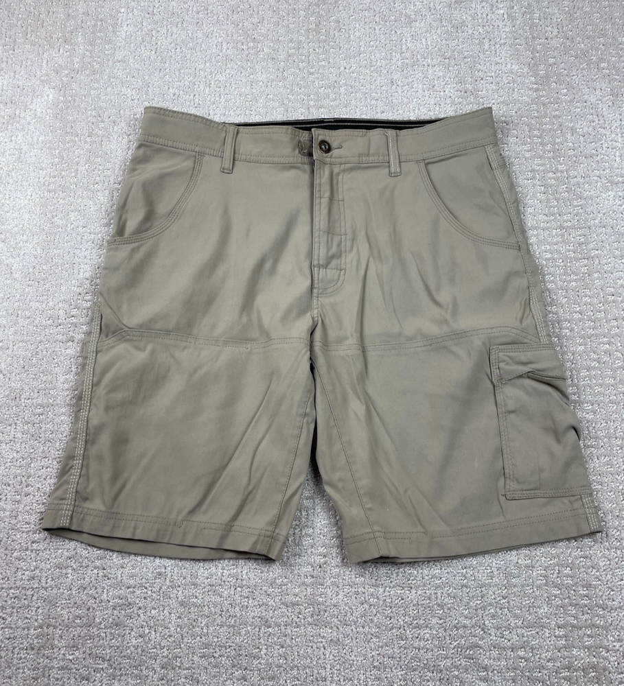 Prana Shorts Mens 32 Beige Stretch Zion Cargo 10