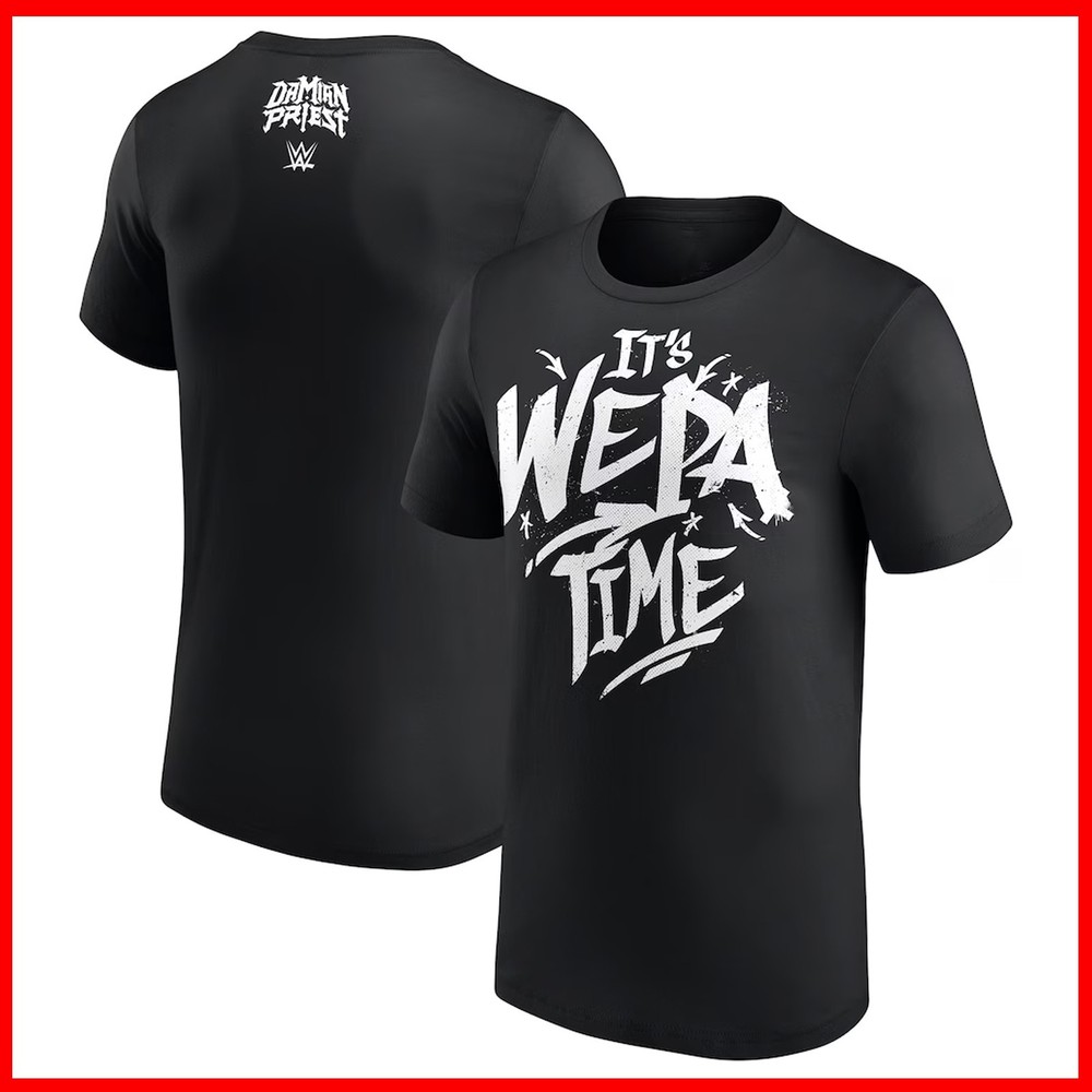 SALE 30% - Damian Priest Wepa 2 Sides T-Shirt All Size S-5XL
